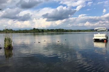 Panorama del lago (foto di Alessandro Vecchi - 2011)